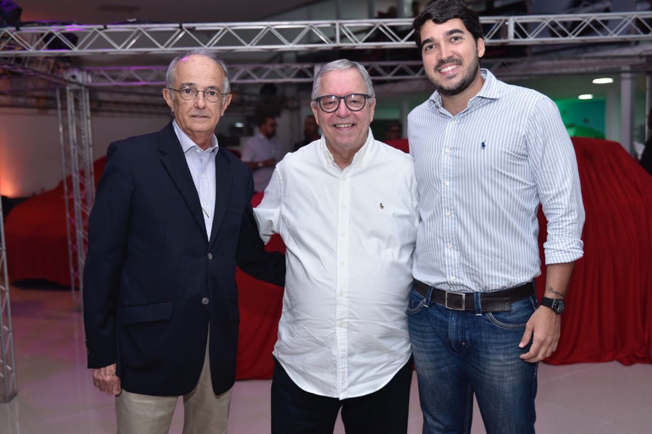 Sérgio Pedreira, Luiz Henrique Brandão e Márcio Tanajura