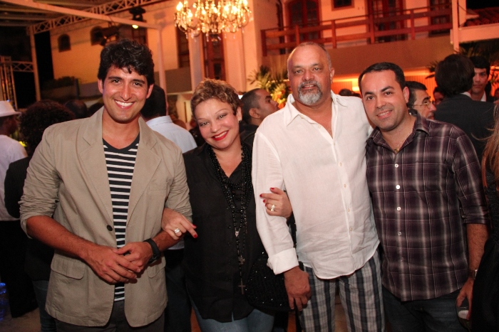 Marcelo Timbó, Monica San Galo, Paulinho Nunes e Larry Farias