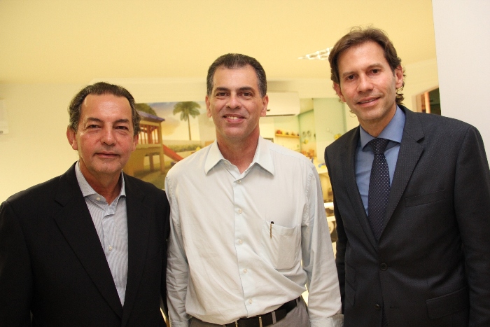 Marcos Dubeux, Paulo Damasceno e Gustavo Dubeux