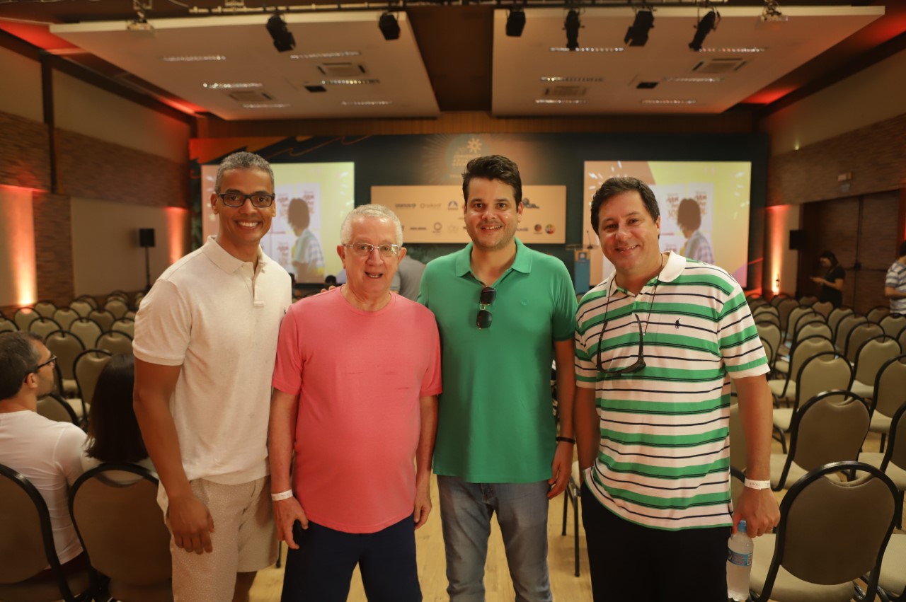 Leonardo Menezes, Carlos Vieira Lima, Pedro Sales e André Luís               