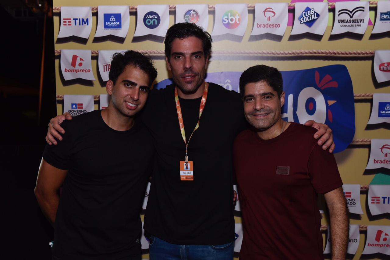  Eugênio Carvalho Filho, Tiago Coelho e ACM Neto                          