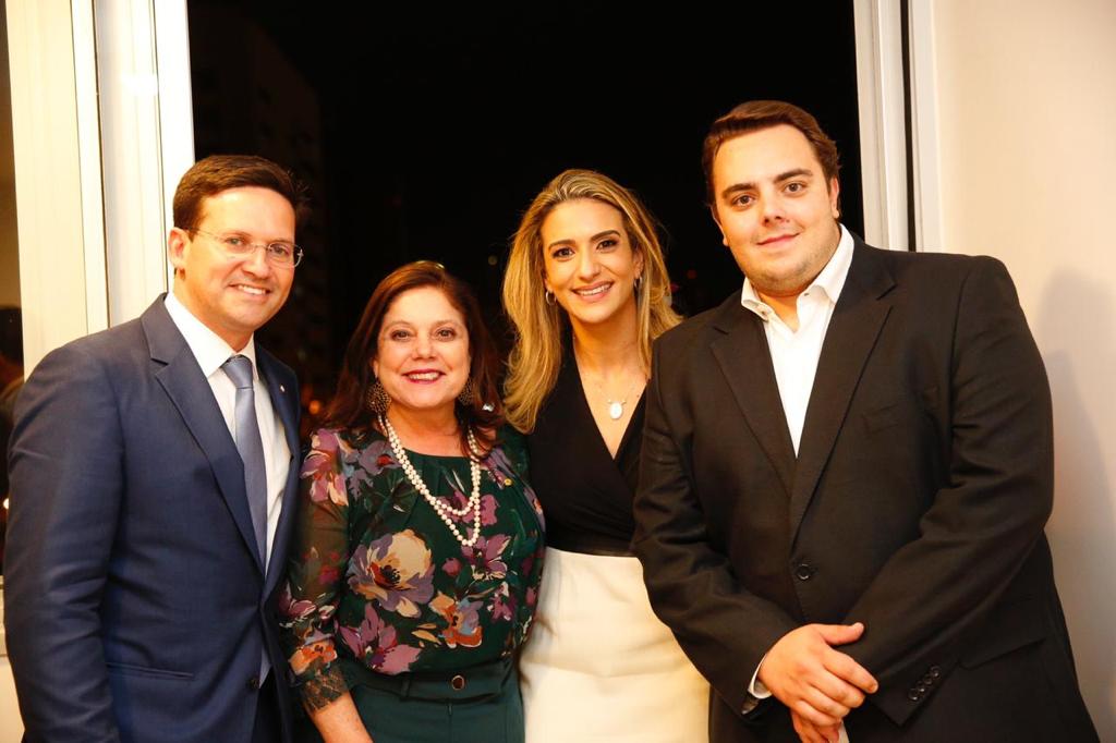   João Roma (PRB), Soraya Santos (MDB), Roberta Roma e Felipe Francischini (Presidente da CCJ/PSL) 