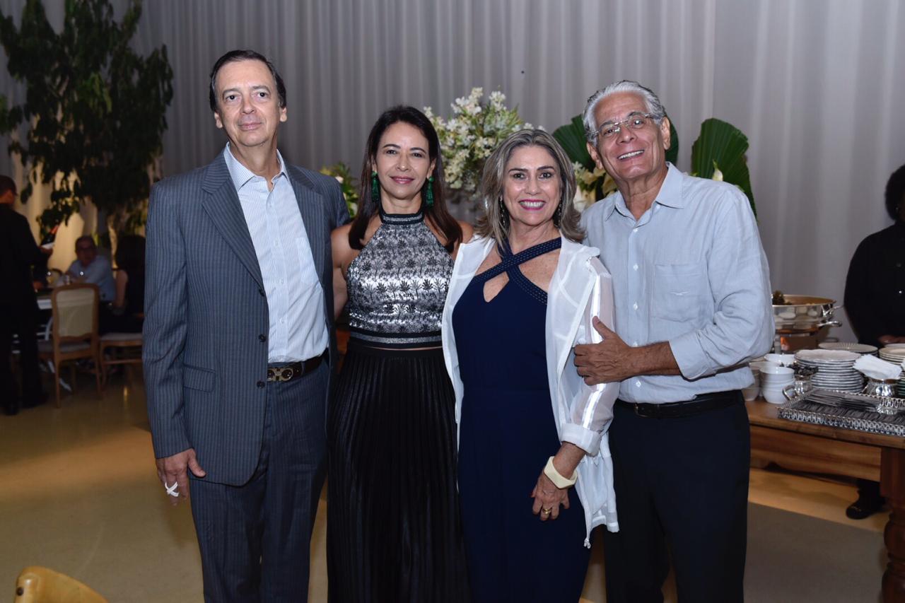 Carlos Lino, Luciana Lino, Maria José e Roberto Fortuna                          