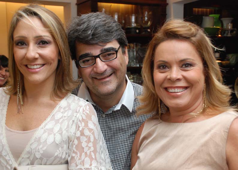 Stela Ferreira, Erich Alves e Katia Santana
