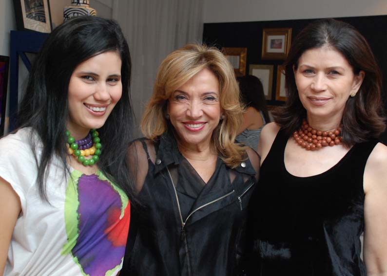 Eugenia Lima, Nagila Andrade e Licia Lima