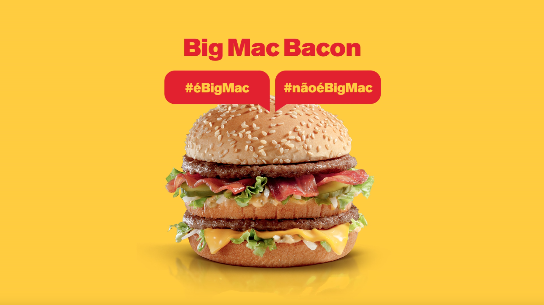 McDonald’s lança duas novas versões do Big Mac