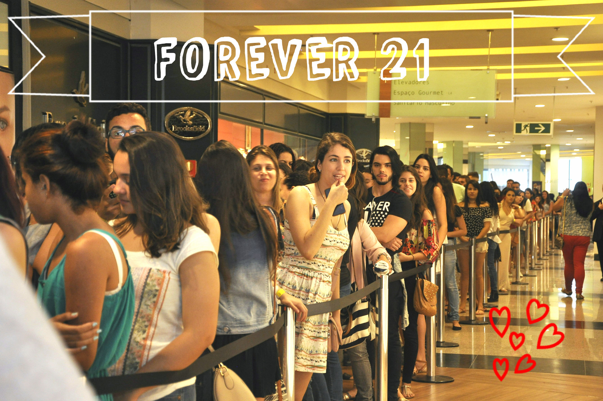 Forever 21 divulga sua inauguração no Shopping da Bahia