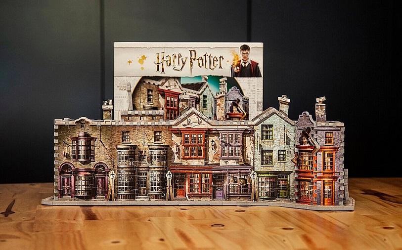 Locais da saga Harry Potter são remontados em quebra-cabeça 3D