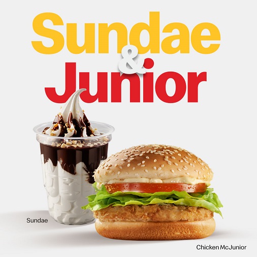 McDonald’s apresenta dupla “Sundae & Junior”